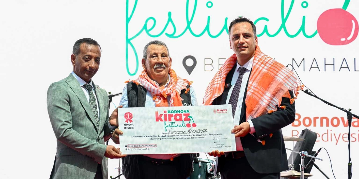 Bornova Kiraz Festivali kapsamında düzenlenen 