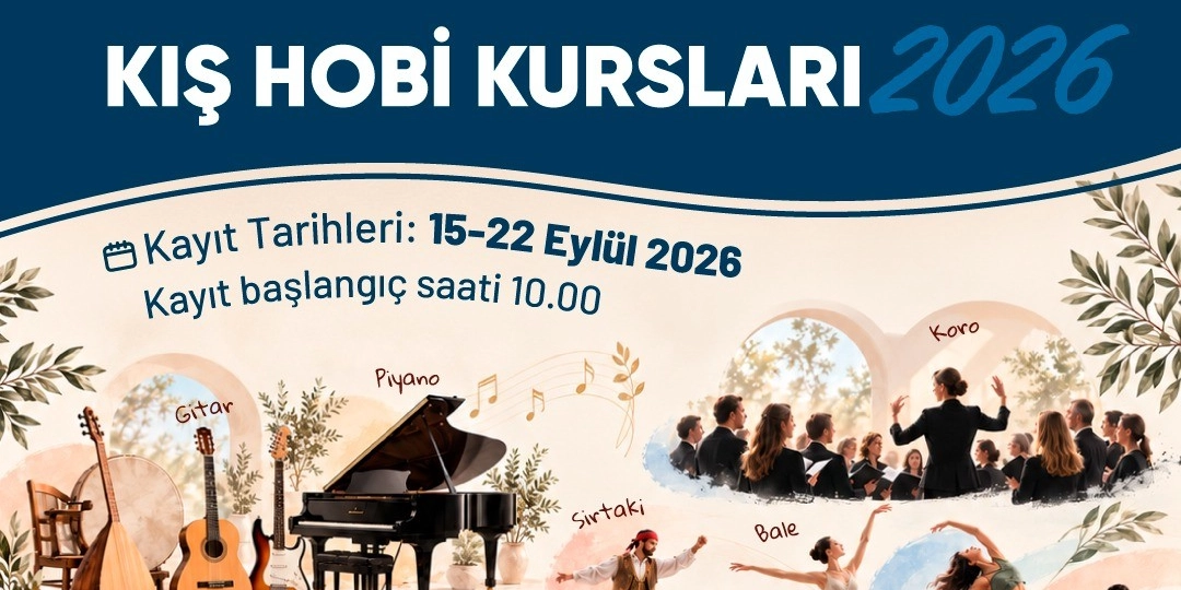 Koyu mavi zemin üzerine beyaz ve büyük harflerle yazılmış 