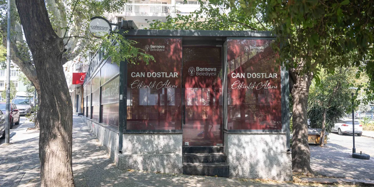 Bornova Belediyesi tarafından hazırlanan ve üzerinde 