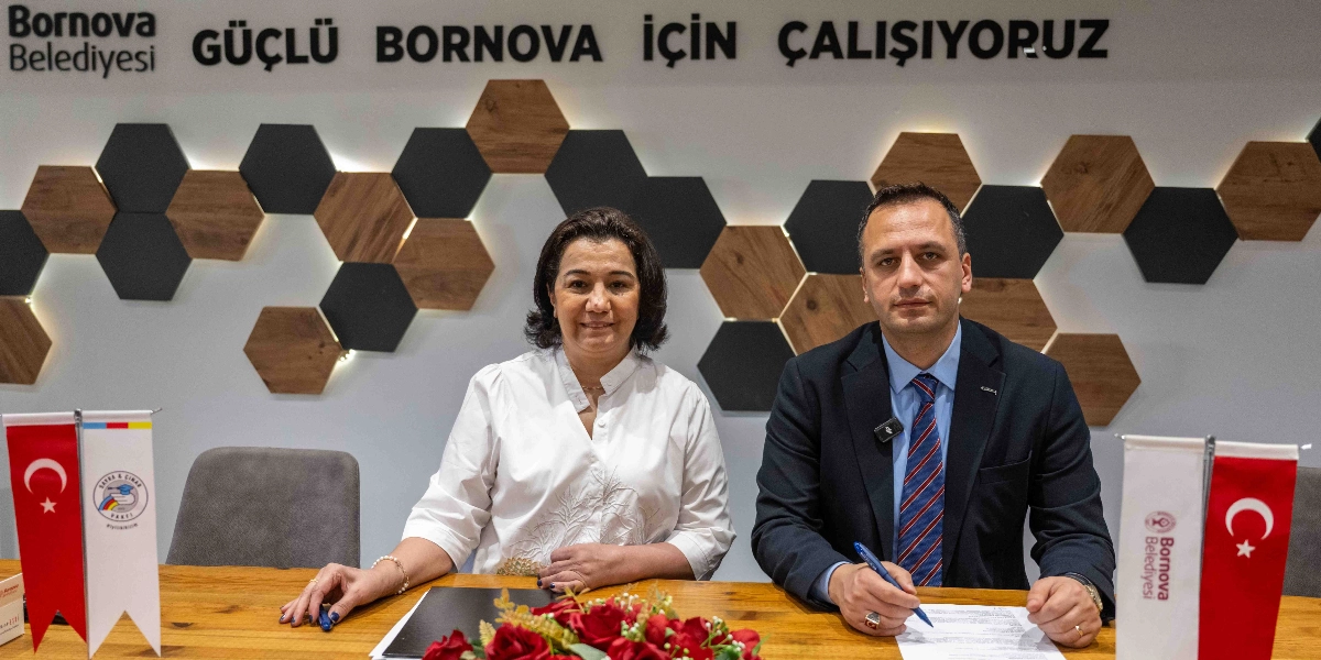 Bornova Belediyesi logosunun ve 